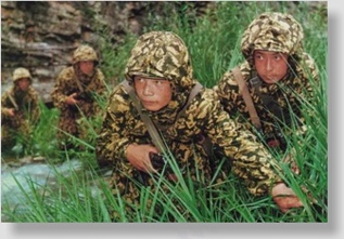 Membros das Forças Especiais da Coréia do Norte.