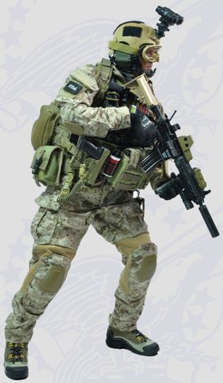 Membro da unidade SEAL DevGru.
